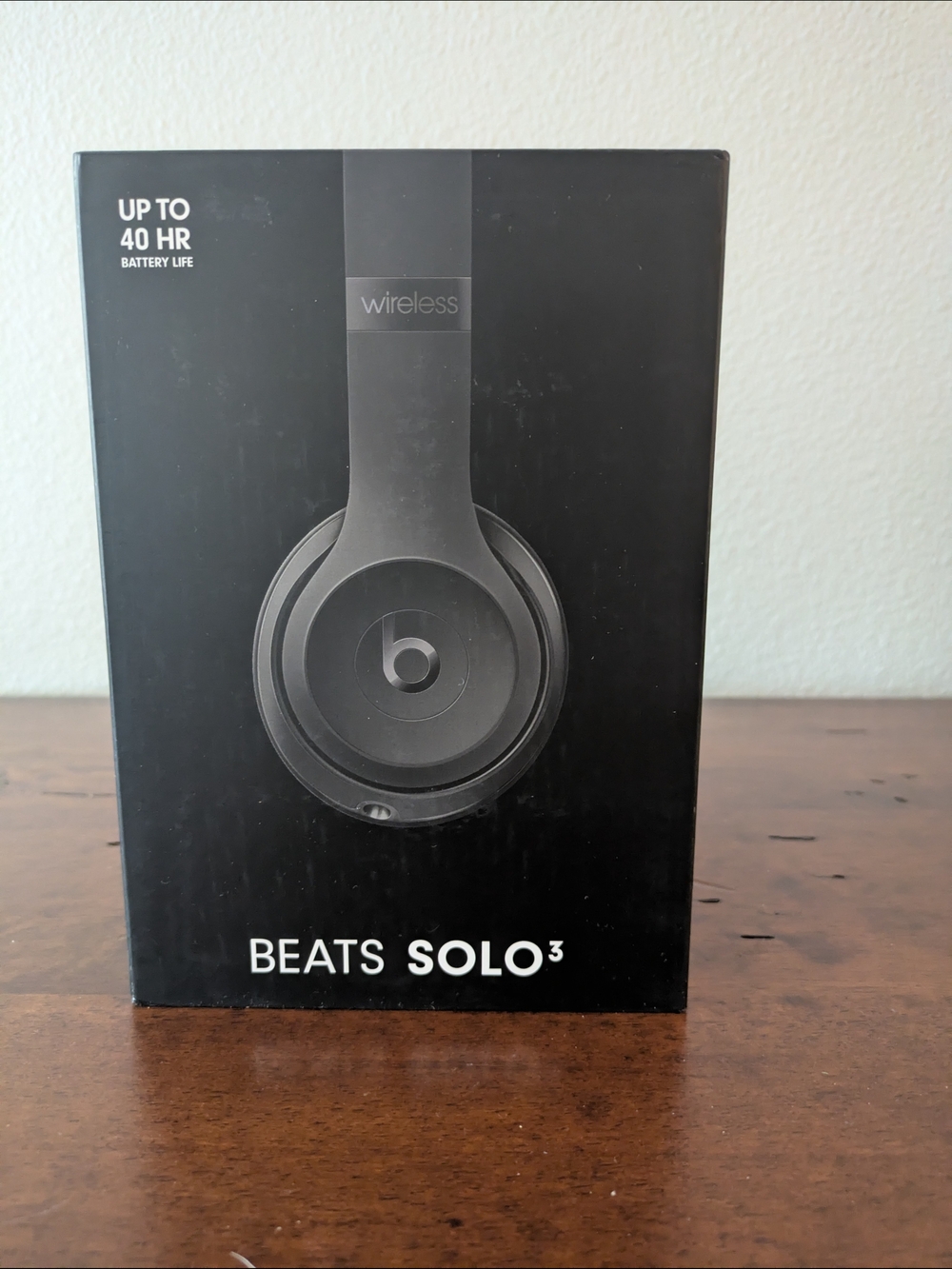 Solo3 Wireless On-Ear Headphones - Matte Black, NEW In Box
